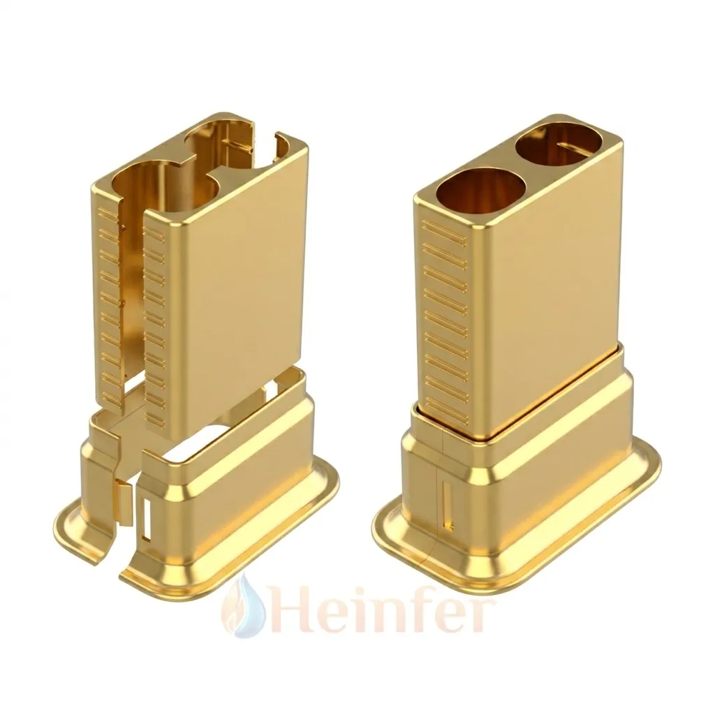 Çiftli Kilitli Boru Gizleme GHK-B01 Altın Renk