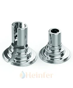Havlupan Boru Gizleme Tekli Yuvarlak HVH-B01 Krom Renk