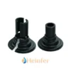 Havlupan Boru Gizleme Tekli Yuvarlak HVH-B01 Siyah Renk